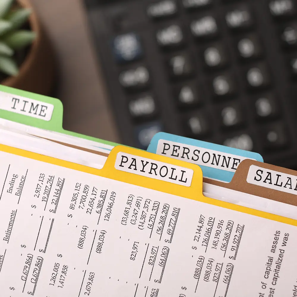 Schedule and appointment for payroll services